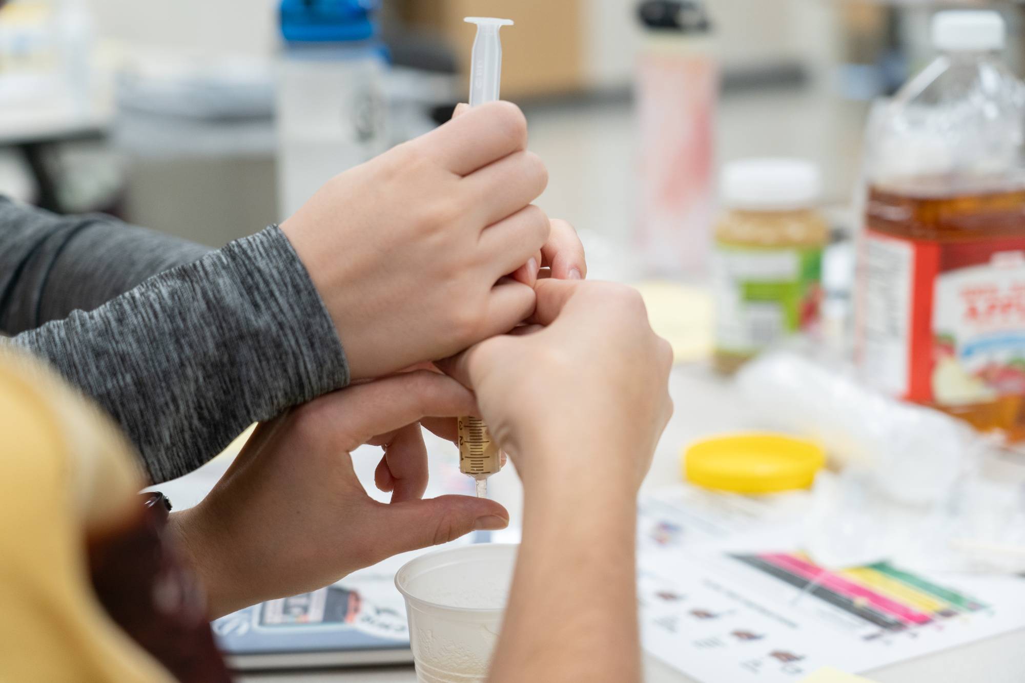 IDDSI Flow Test using 10-cc Syringe